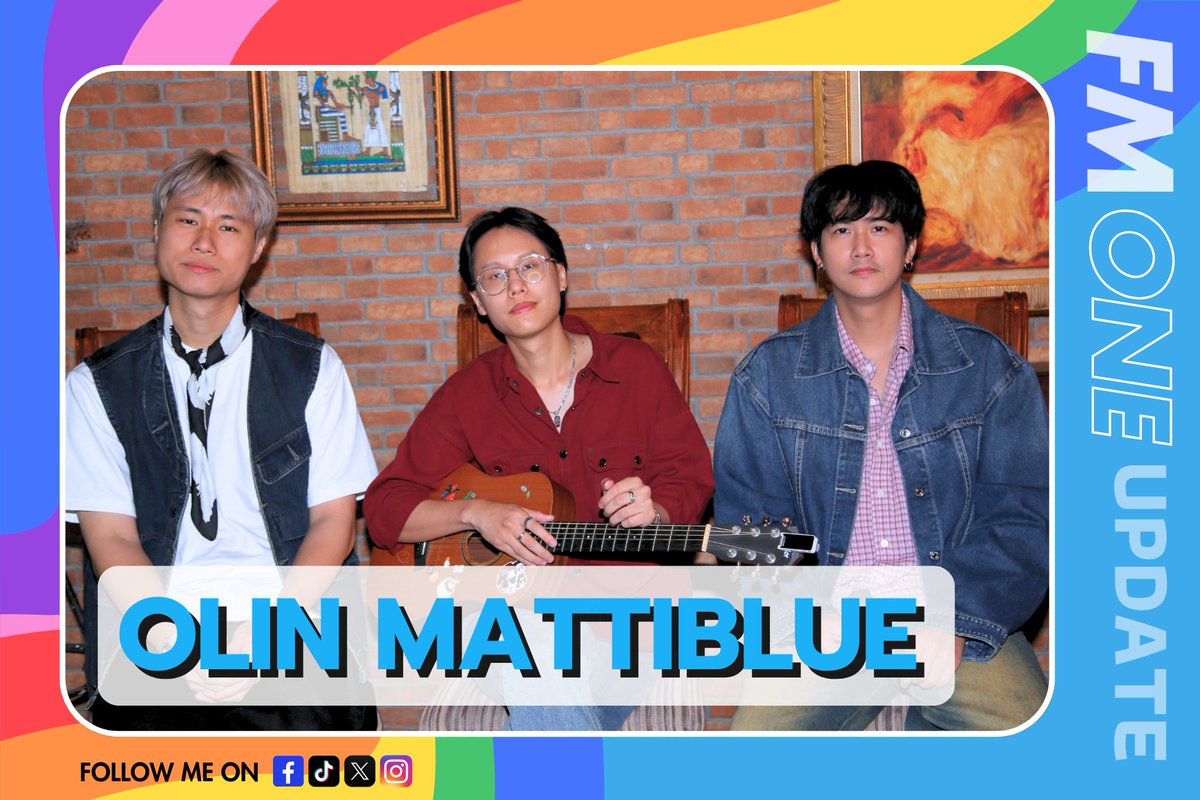 fmone1035's tweet image. 📣 Olin MattiBlue แวะมาฝากซิงเกิลใหม่ “DON’T CRY FOR ME” กับพวกเราชาว FM ONE 💙 

📌 รอติดตามบทสัมภาษณ์กับช่อง FM ONE เร็ว ๆ นี้!

🎧 ฟังและชม MV ได้แล้วที่ YouTube: Olin MattiBlue 

#olinmattiblue #dontcryforme #SonyMusicThailand #SonyMusicThaiArtists #FMONEUPDATE #fmone