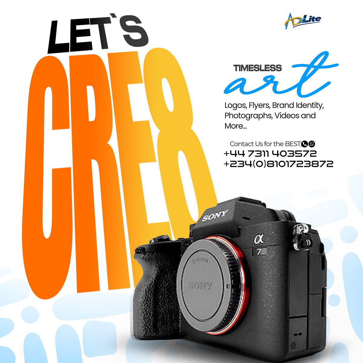 adzlitemedia's tweet image. Stop posting designs that look like favours.
Your brand deserves visuals that speak with value.
We cre8 content that actually moves your audience.

#designthatconverts #brandidentity #nigerianbusiness #creativeagencyng