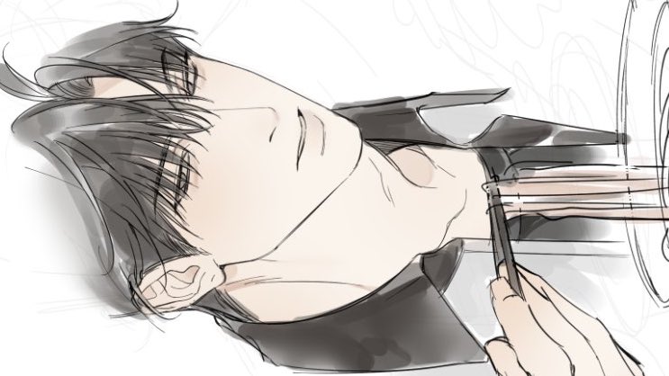 그림 한달 쉬니까 중앙부 더 길어짐 제발