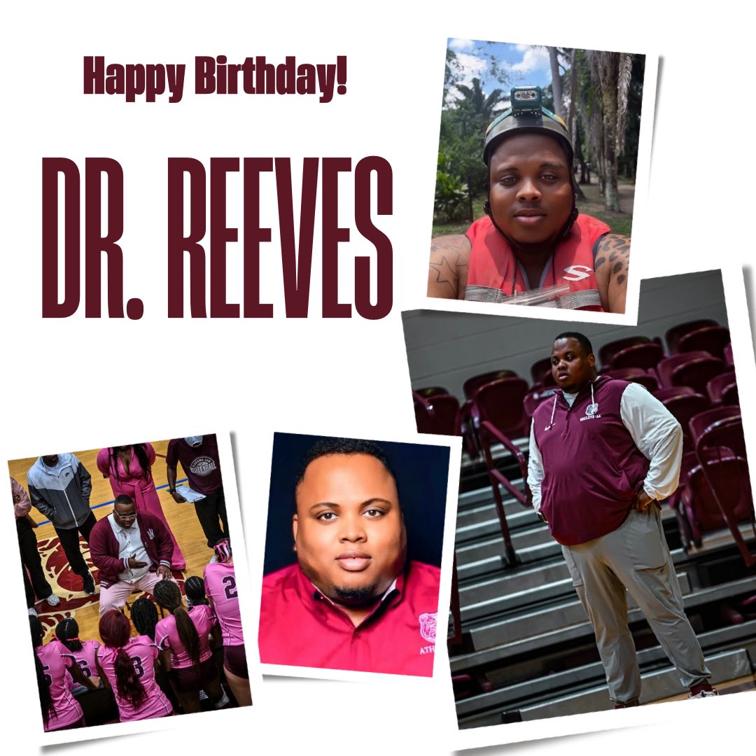 AlabamaAmvb's tweet image. 🎉🏐 Happy Birthday, Dr. Brandon Reeves! 🎂🎈 Thank you for being a fantastic leader and coach. 🙌🏽🏆 Have an amazing day! 🎊🎁🎉