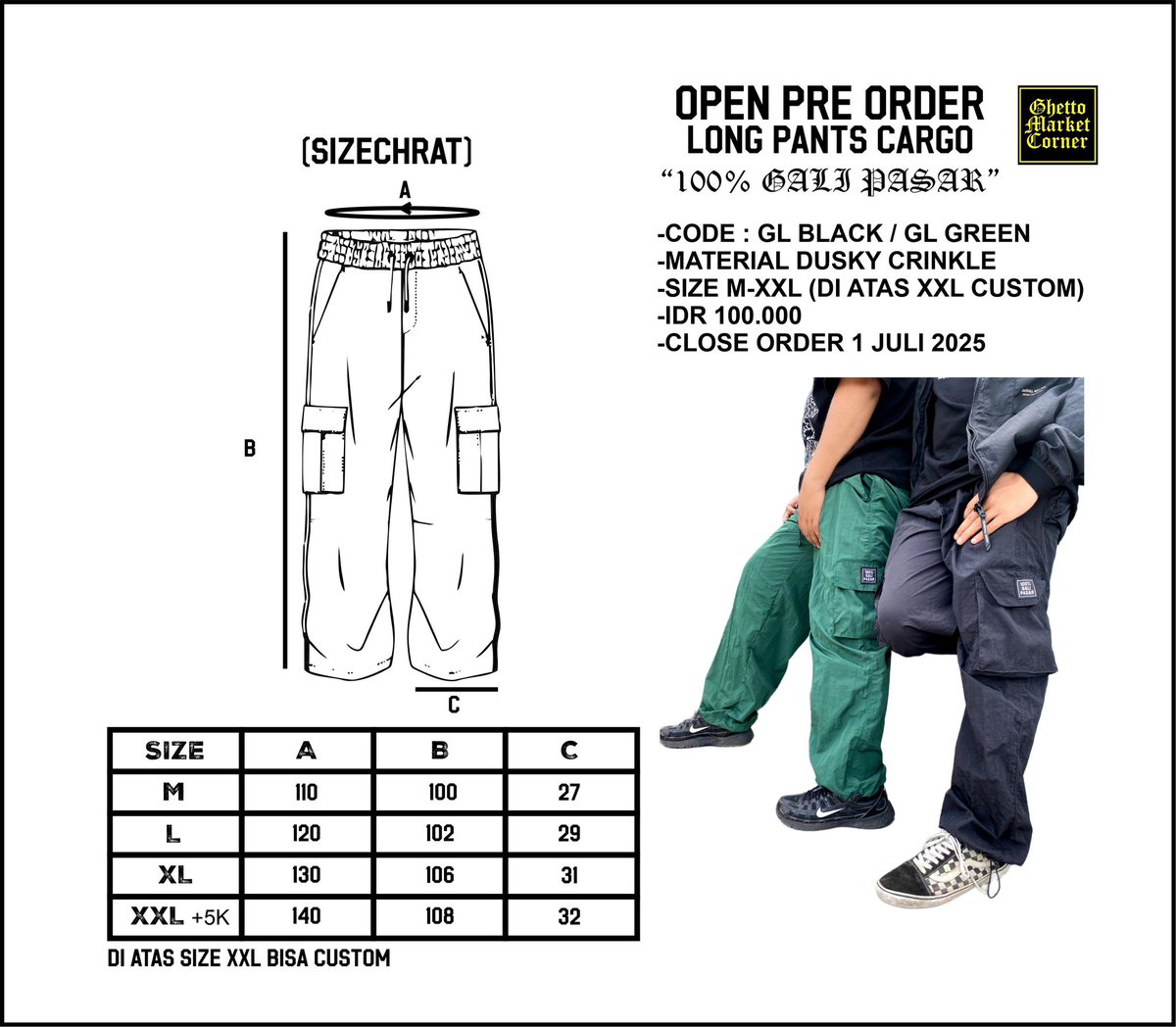 Open PO LP 100% Gali Pasar 🫵🏻

Wes pokoke format e neng ngisor iki, plis beli. 100rb aja 😘