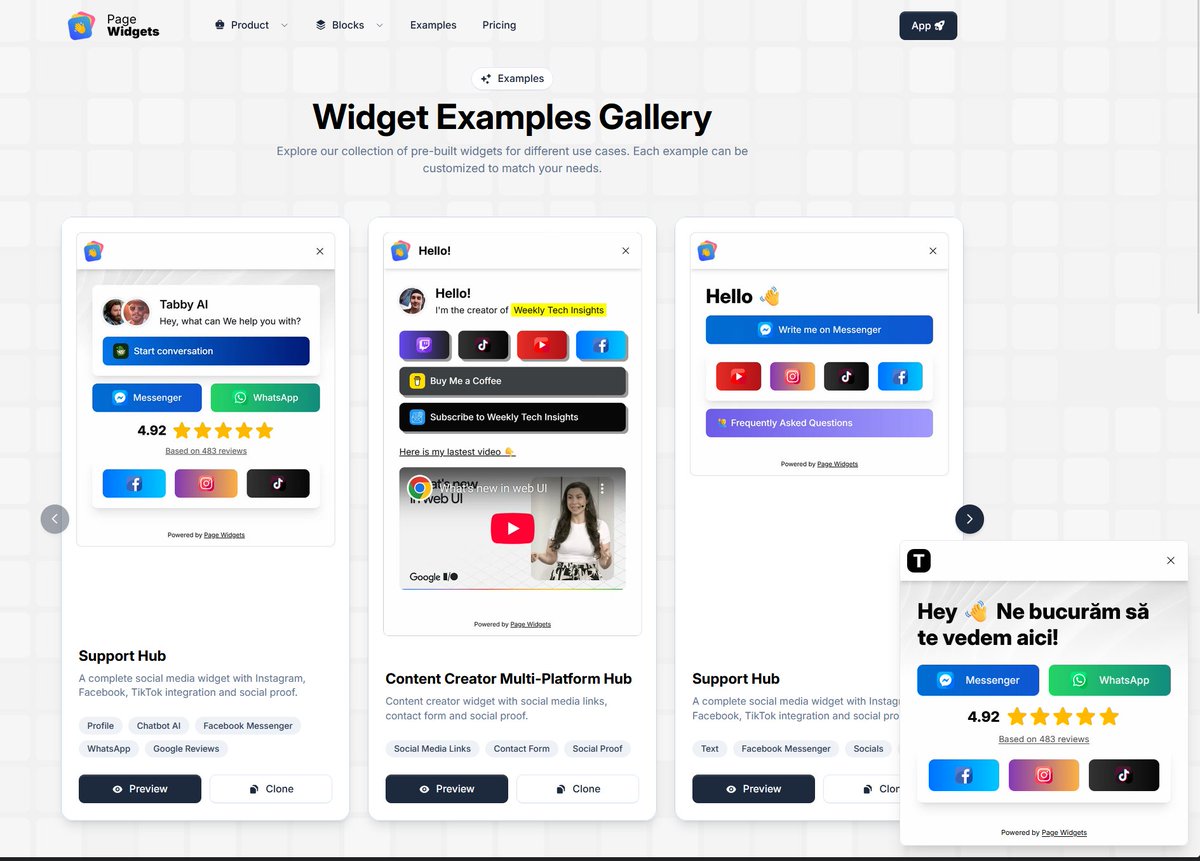 pagewidgets's tweet photo. @robert_shaw No code / Drag and drop builder for website widgets &amp;  popups https://t.co/9RgKVsdIbS