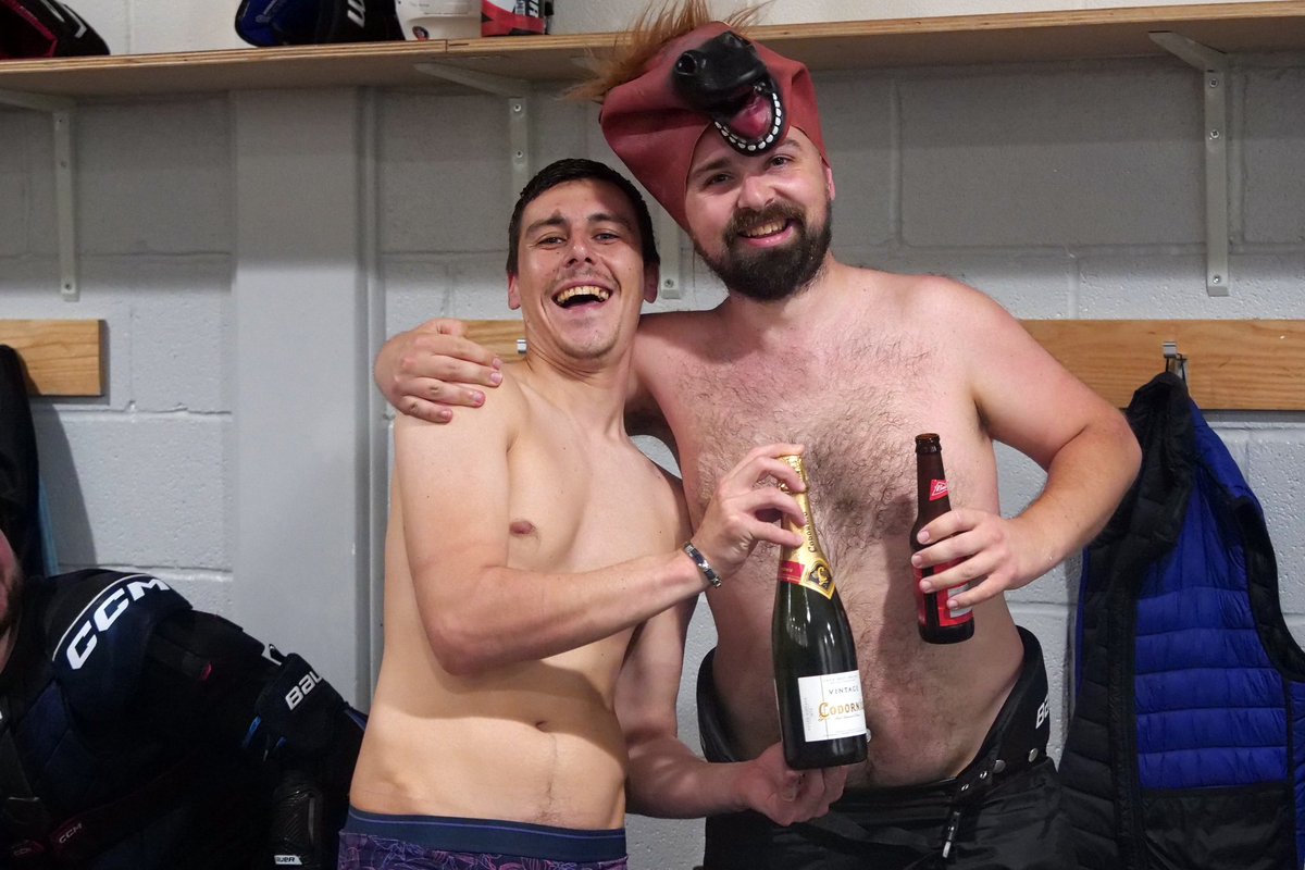 CardiffCentaurs's tweet photo. After the disappointment of Saturday’s loss, we bounced back in style as we took the W against the visiting Bristol Underdogs who gave us a hell of a game! 

Final score 8-2. 

Our on ice MoM went to Harri Lloyd while our locker room MoM was given to James Bowser https://t.co/Yg4w4TsN4K