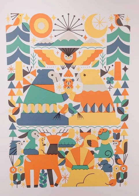 ILLUSTRATORS EXPOにいってきました!憧れのイラストレーター様のイラストを拝見したり、素晴らしいイラストレーター様との出会いがあったり、素敵な時間でした!神々のイラストたちを浴びれて幸せ〜 (写真はサタケシュンスケ先生、おにねこ先生、壺也先生) #イラストEXPO