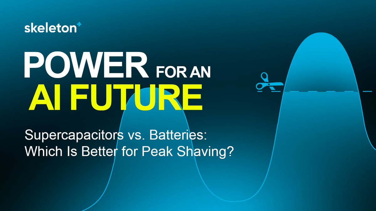 Two of the most common energy storage technologies used for managing peak shaving are supercapacitors and batteries. Both have their advantages, but they serve different purposes when it comes to peak shaving. 

So, which one is better for peak shaving? ⚡ 

🔗 Read the full