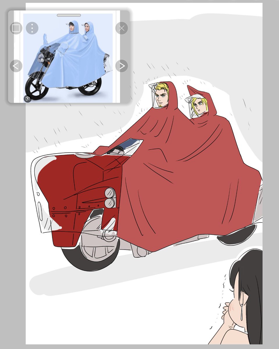 それを見て描かずにはいられなかったシリーズ、梅雨編