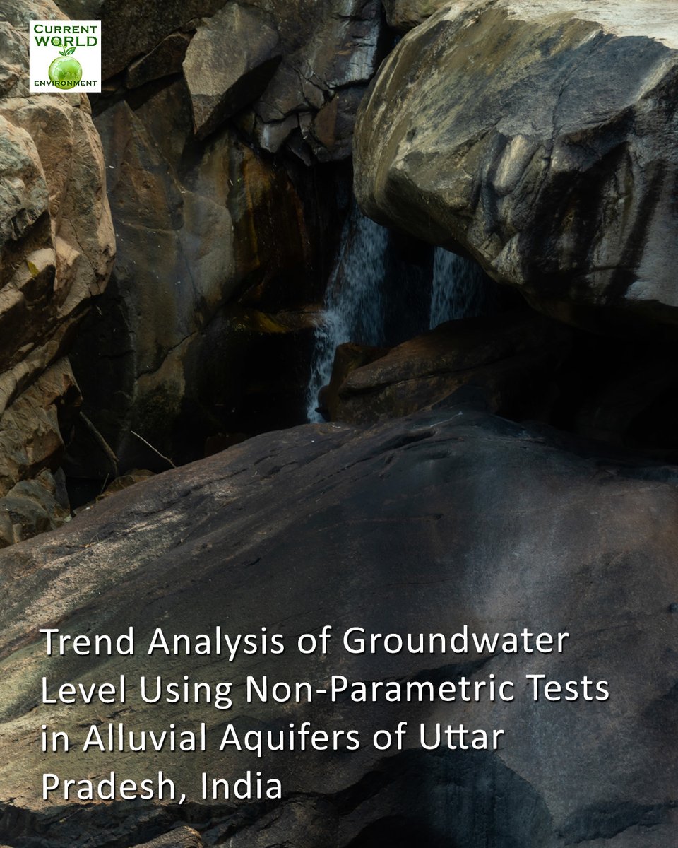 cwejournal's tweet image. Tracking the Rise and Fall of Groundwater in Uttar Pradesh

Read more here: cwejournal.org/?p=1075/

#GroundwaterMonitoring #WaterLevelTrends #UttarPradesh #HydrologicalStudy #SustainableFarming #ClimateAndWater #RainfallRecharge #GroundwaterManagement #environment