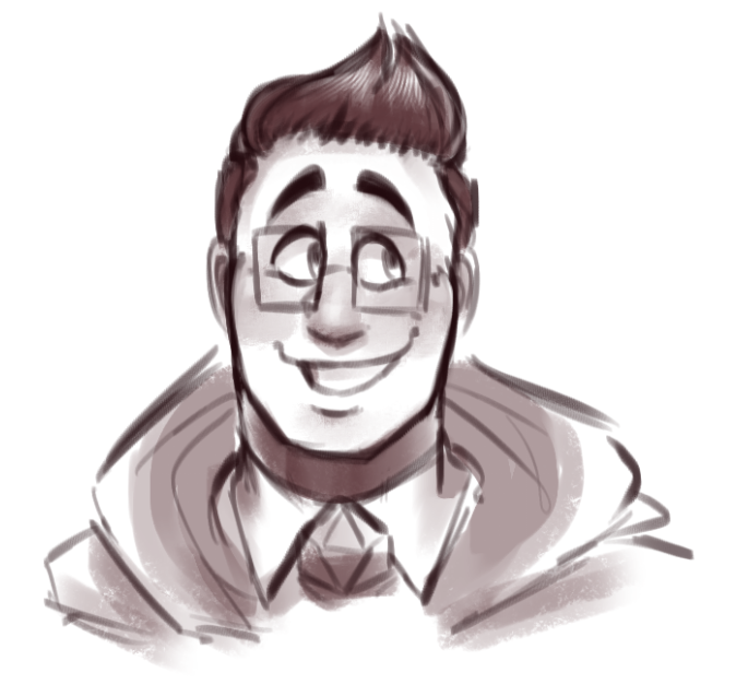 Surprisingly, drawing Chance has been a bit of a challenge! A cute challenge, but a challenge nonetheless

#DateEverything