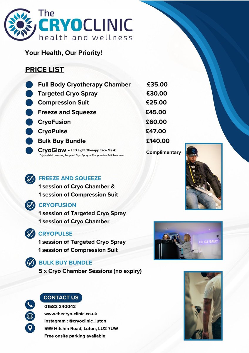 The Cryo Clinic (@TheCryoClinic) / Posts / X