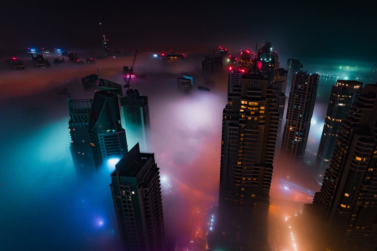 fog makes cities 1000% cooler