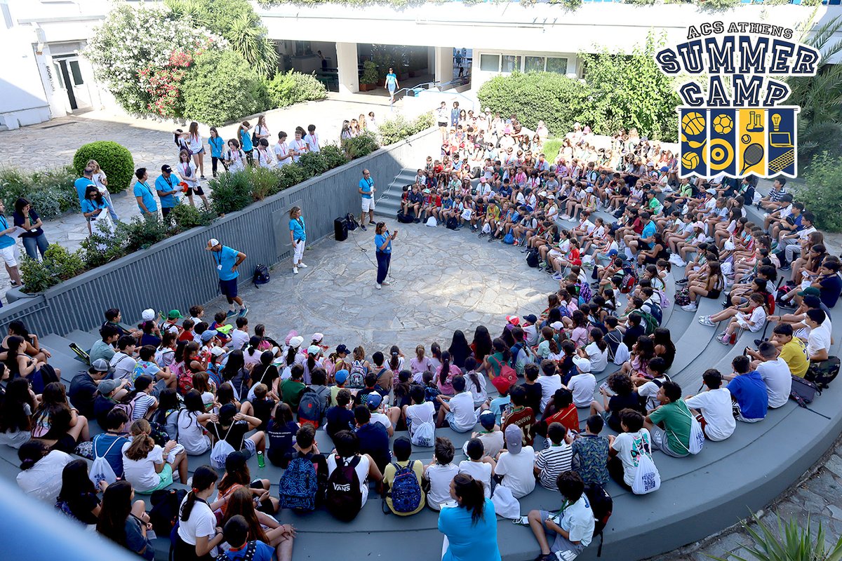 ACS Athens Summer Camp Day 1: Today’s the day for high fives, new friends and unforgettable fun! 📷📷

#ACSAthens #SummerCamp2025 #ACSAthensAthletics #LearnEnglish #HaveFun