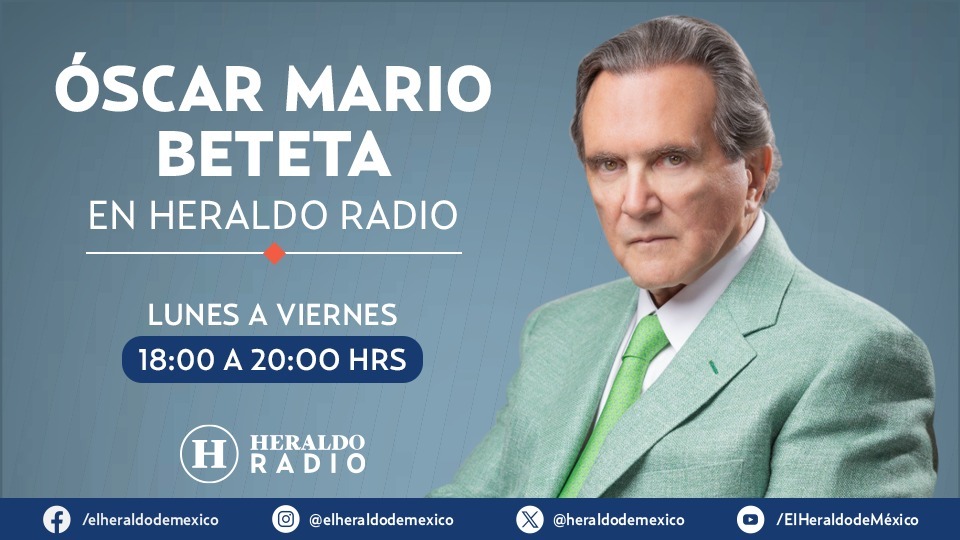 Heraldo Radio (@heraldoradio_) on Twitter photo #AHORA | #ElHeraldoRadio
No te pierdas las noticias más relevantes en "El Heraldo de la tarde” con <a href="/MarioBeteta/">OSCAR MARIO BETETA</a>
Escúchalo por el 98.5 de FM en la CDMX 📻
#EnVivo 👉dai.ly/x7yjds2 #AHORA | #ElHeraldoRadio
No te pierdas las noticias más relevantes en "El Heraldo de la tarde” con <a href="/MarioBeteta/">OSCAR MARIO BETETA</a>
Escúchalo por el 98.5 de FM en la CDMX 📻
#EnVivo 👉dai.ly/x7yjds2
