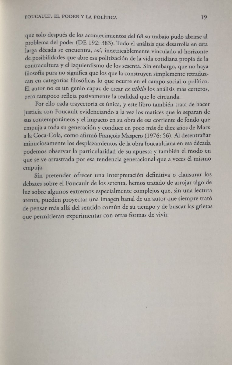 EmmanuelCS_'s tweet image. 🎉🎉🎉 Ya está aquí 🎉🎉🎉
El libro en el que he trabajado durante los últimos 8 años acaba de publicarse. Una obra que interpreta la filosofía de Foucault situándola en los debates políticos y sociales de su tiempo.
Disponible en ebook y papel en: editorial.ugr.es/libro/foucault…