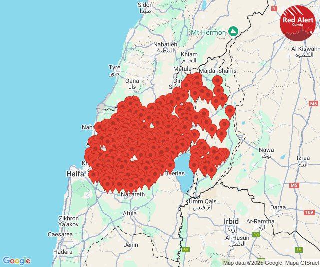 4th wave of #ballistic launches from #Iran, this time to southern #Israel in the vicinity of #Gaza.

#Iran #IranIsraelConflict #IranVsIsrael