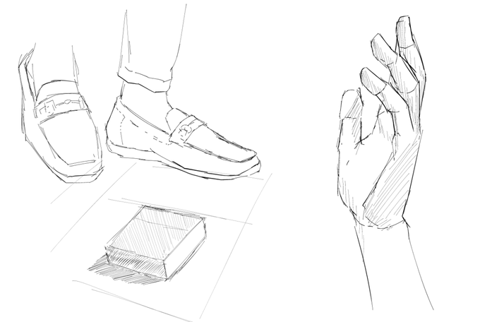 今日のクロッキー 