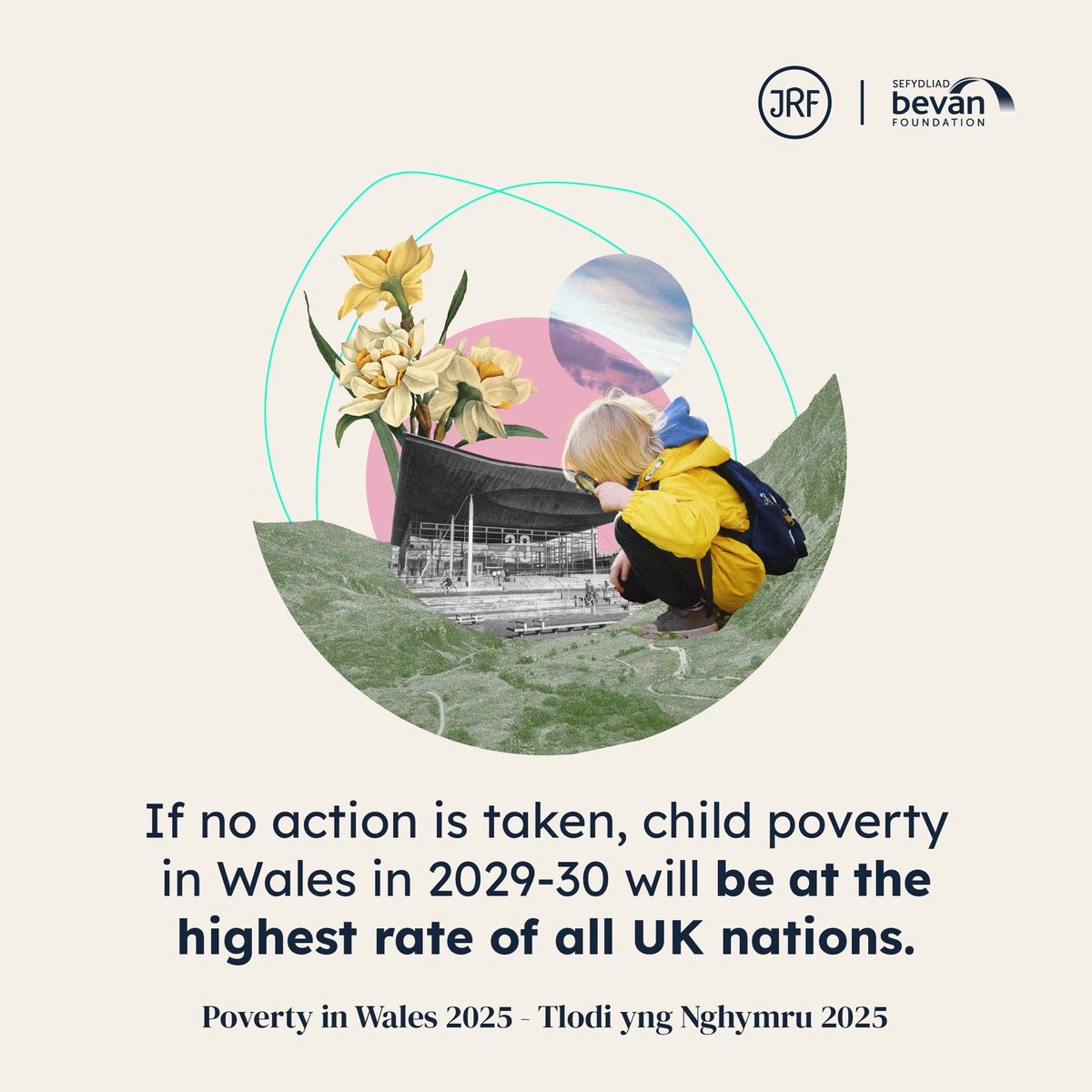 1 in 6 children in Wales has been in poverty in 3 out of the last 4 years.

🚨 Urgent, radical action from the Welsh and UK governments is needed to avoid lasting consequences.

Our report with @bevanfoundation lays bare the state of poverty in Wales: jrf.org.uk/poverty-in-wal…