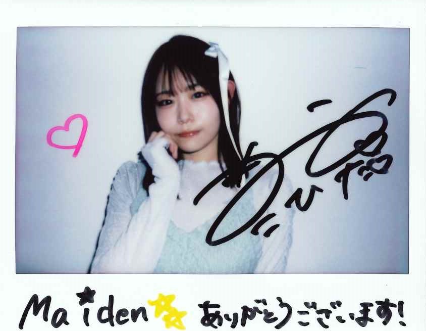 小日向美香×GEKIROCK CLOTHING 直筆サイン入りブロマイド