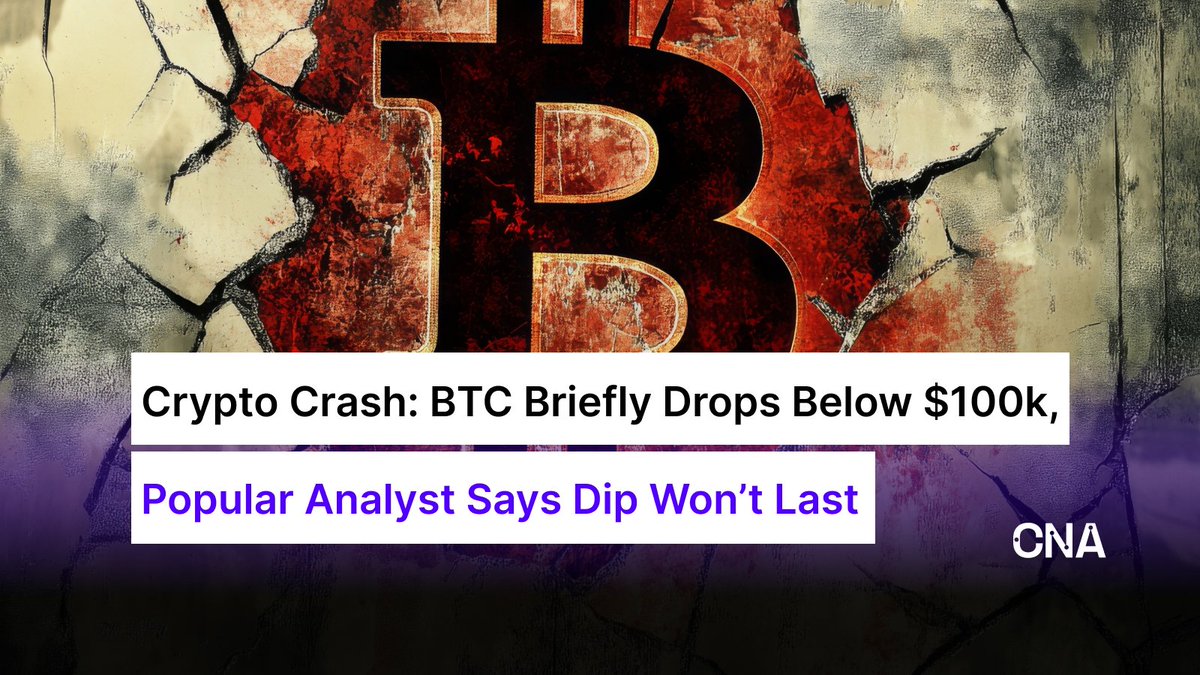 Growing tension in the Middle East caused #Bitcoin to briefly drop below US$100k amid market fears. 📉

Experts split: some see altcoin strength, others warn most won’t rise again.

Read more 👉 bit.ly/3HNAooR

#crypto #cryptonews #cryptonewstoday