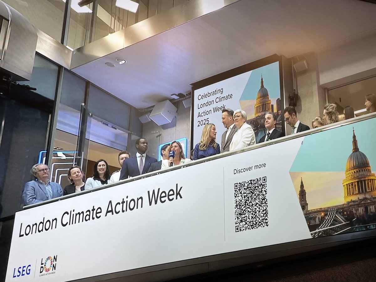 #LCAW2025 launch 
#LSEG Dr Rhian Mari Thomas CEO #GFI insists money still moving into climate finance. Highlights today’s events #NZDS ⁦<a href="/IIF/">IIF</a> and Howdens Deriskung Summit