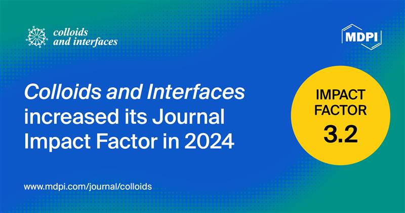 Colloids & Interfaces MDPI tweet media