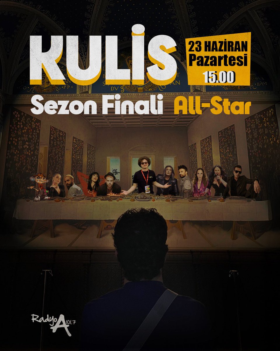 Türkçe müziğin efsane seslerine kulak vermek için seni Kulis’e davet ediyoruz.

Kulis programı bugün ‘All-Star’ bölümüyle Sezon Finali yapıyor! 

Kulis 23 Haziran Pazartesi saat 15.00’te 101.7 Radyo A’da!

Programı canlı dinlemek için: radyoa.anadolu.edu.tr/dinle/web/