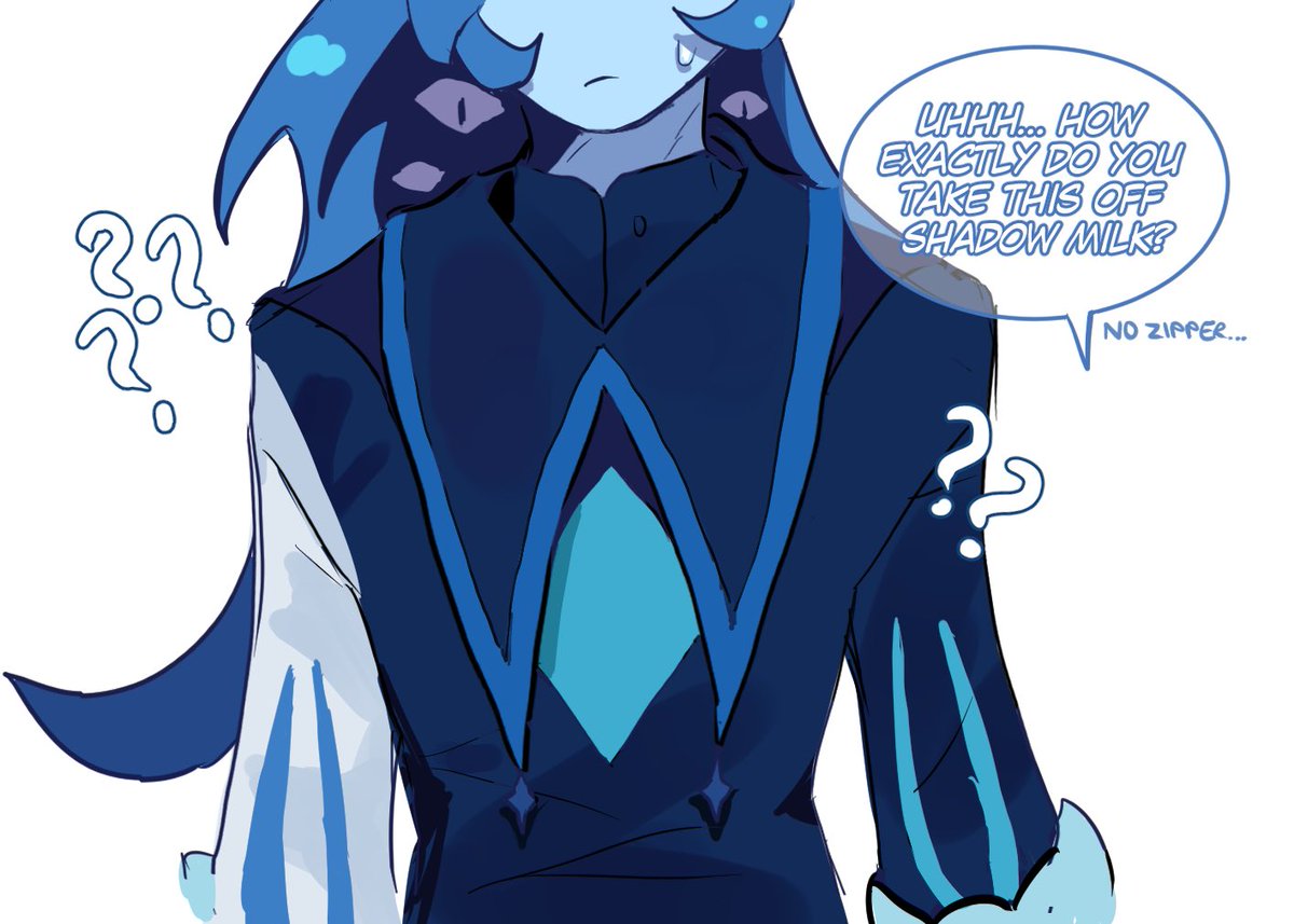 drowytf's tweet image. I still don’t know how his clothes work tbh #shadowvanilla #pureshadow #cookierunkingdom