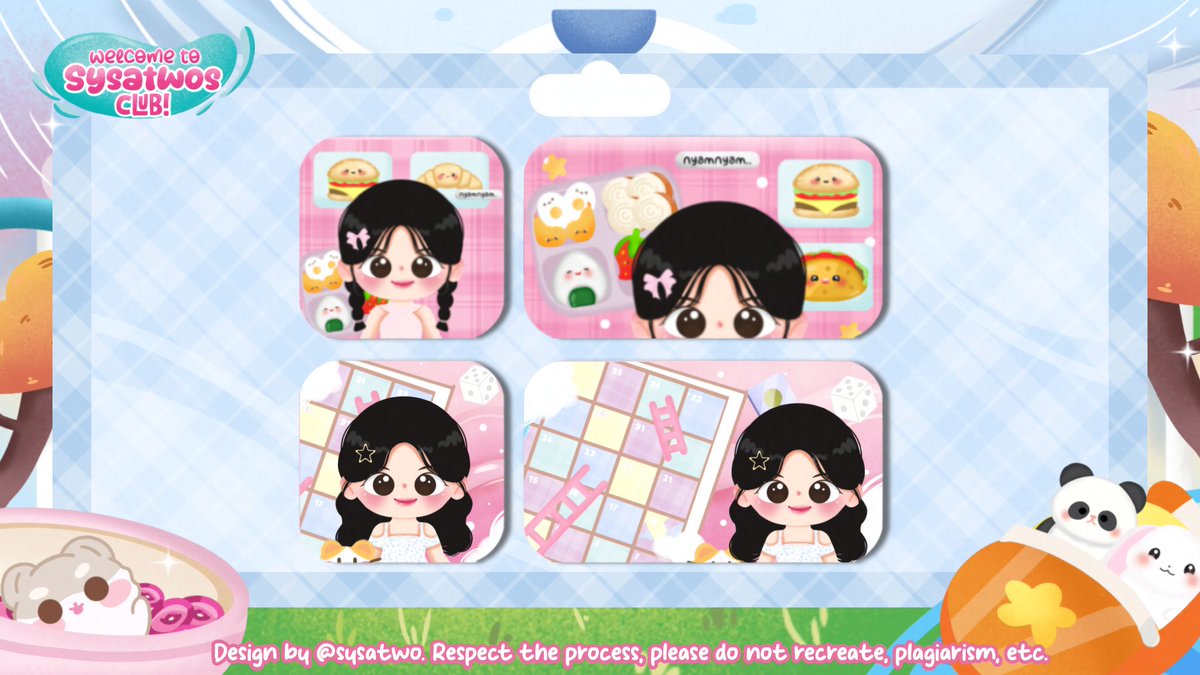 sysatwos's tweet image. 𝘺𝘰𝘶𝘳 𝘳𝘦𝘱𝘰𝘴𝘵 𝘸𝘰𝘶𝘭𝘥 𝘮𝘦𝘢𝘯 𝘵𝘩𝘦 𝘸𝘰𝘳𝘭𝘥 🥹🤍

hello~
aku ada 10 layout baru
buat yg pengen akunnya cantik, rapi, dan gemes bisa diorder sekarang juga nih!😼

𝘀𝗽𝗲𝗰𝗶𝗮𝗹 𝘁𝗼𝗱𝗮𝘆: 𝗳𝗿𝗲𝗲 𝗿𝗲𝗰𝗼𝗹𝗼𝗿 🎨 
open untuk by req dll juga yaa 🫶

#zonauang