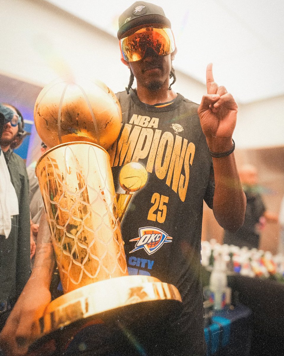 8 months ago: win #1 for OKC

8 hours ago: win #84 for OKC

Currently: celebrating something special