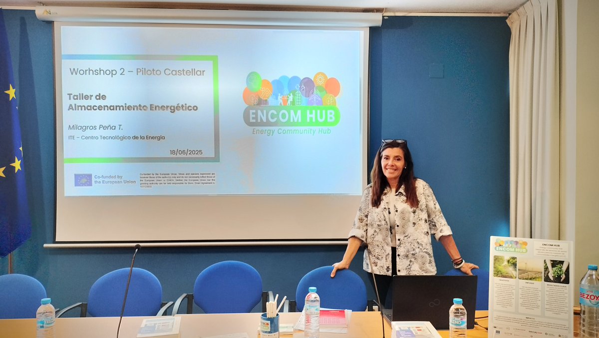 ITE (@itenergia) on Twitter photo ✔️ En el marco del proyecto europeo #LIFEENCOMHUB <a href="/EU_Commission/">European Commission</a> se ha realizado el segundo evento de dinamización del piloto Cooperativa Eléctrica de Castellar, con un Workshop sobre Almacenamiento Energético. ✔️ En el marco del proyecto europeo #LIFEENCOMHUB <a href="/EU_Commission/">European Commission</a> se ha realizado el segundo evento de dinamización del piloto Cooperativa Eléctrica de Castellar, con un Workshop sobre Almacenamiento Energético.