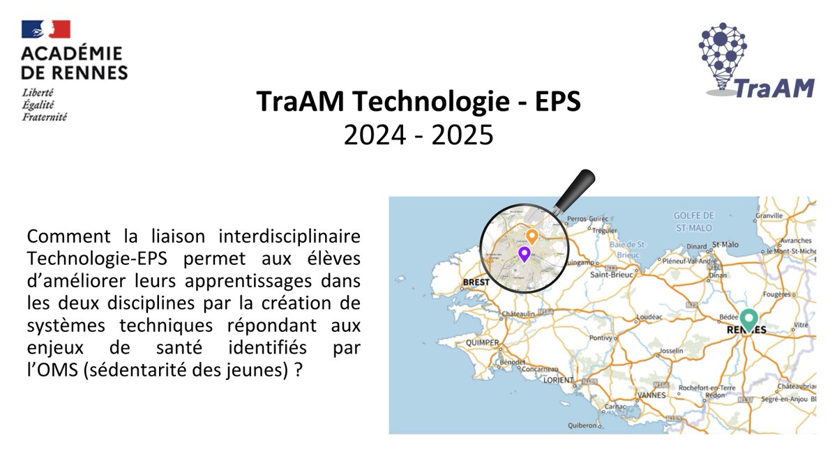 Delph__29's tweet photo. Voici le travail réalisé dans l’@acrennes pour les #TraAM2425

https://t.co/GvQpYpNM0u

📌3 projets développés et testés, en collaboration avec les profs d’EPS, pour répondre à un enjeu sociétal : Lutter contre la sédentarité des jeunes.

👇Suivez le fil 👇

 #technologie #Eps https://t.co/9z1HpsVbQS