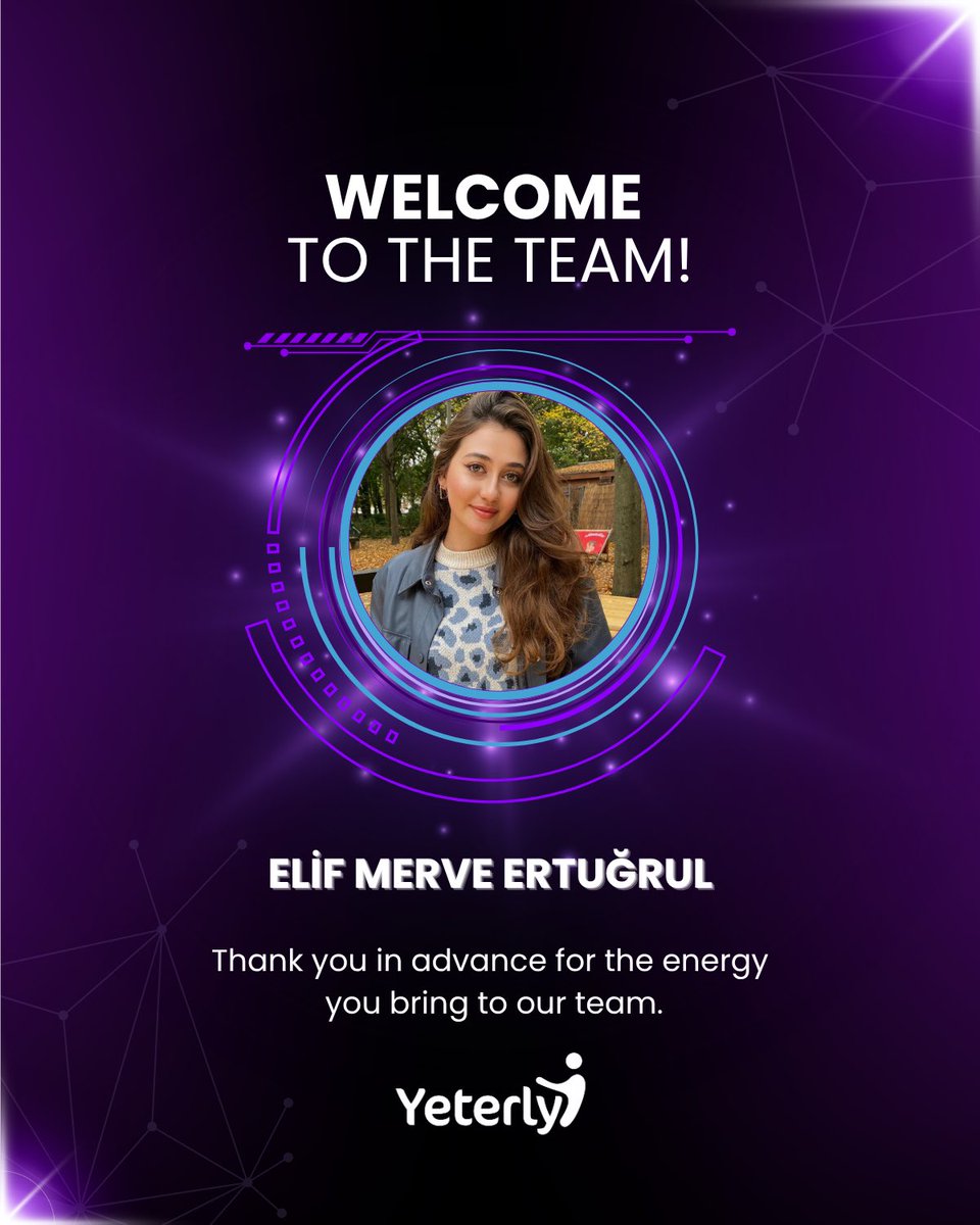 YeterlyAI's tweet photo. 🎉 Welcome Elif, our new Business Development Intern at Yeterly!

From day one, she’s diving into strategy, partnerships &amp; big ideas with our scrappy AI team. Let’s shake things up together! 🚀

#YeterlyAI #StartupLife https://t.co/MSiu9vfOFe