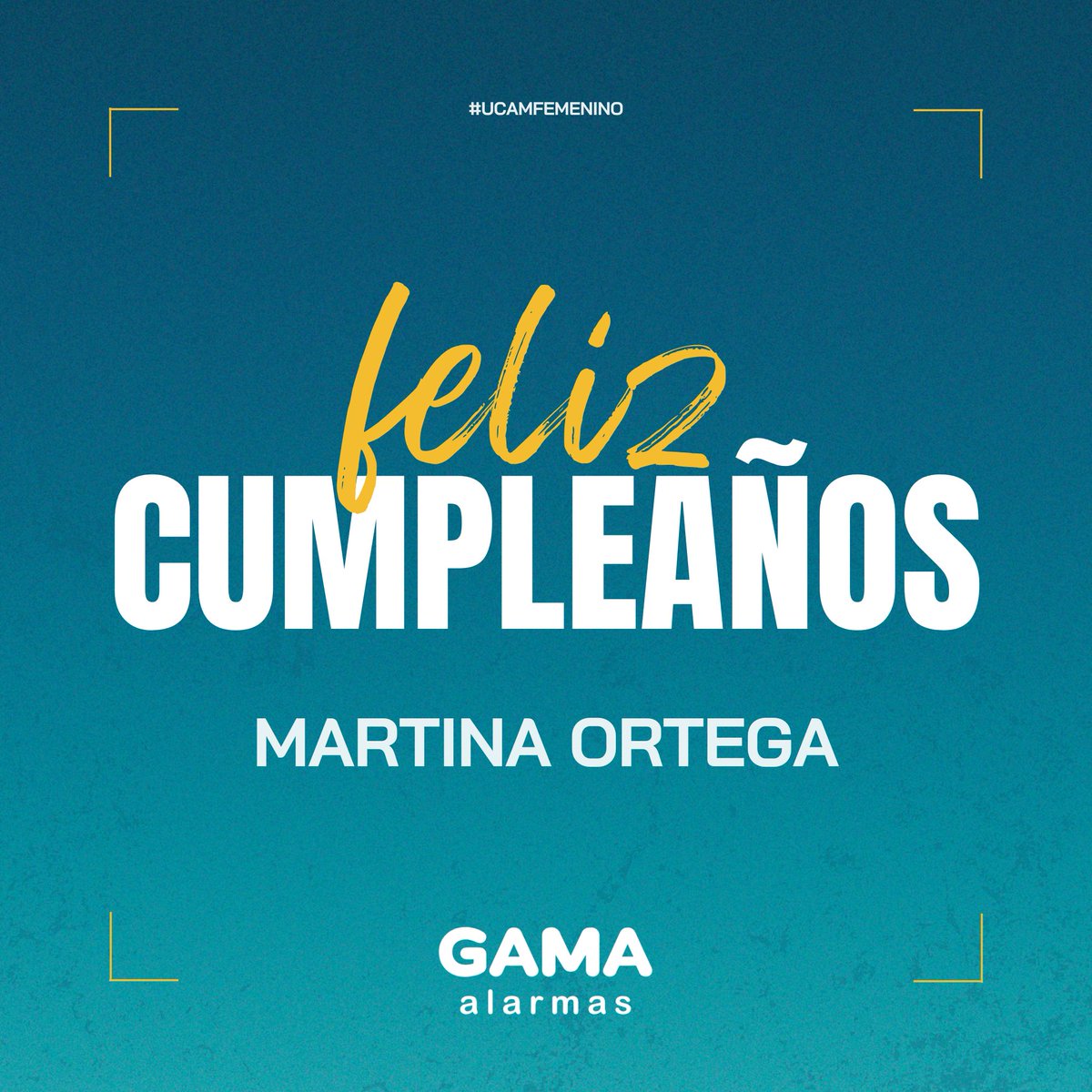 🎂 #UCAMFemenino | Hoy también celebramos el cumpleaños de Martina Ortega, jugadora de nuestro filial. 

¡Muchísimas felicidades! 🥳

⭐️ 𝐆𝐀𝐌𝐀𝐒 𝐀𝐥𝐚𝐫𝐦𝐚𝐬