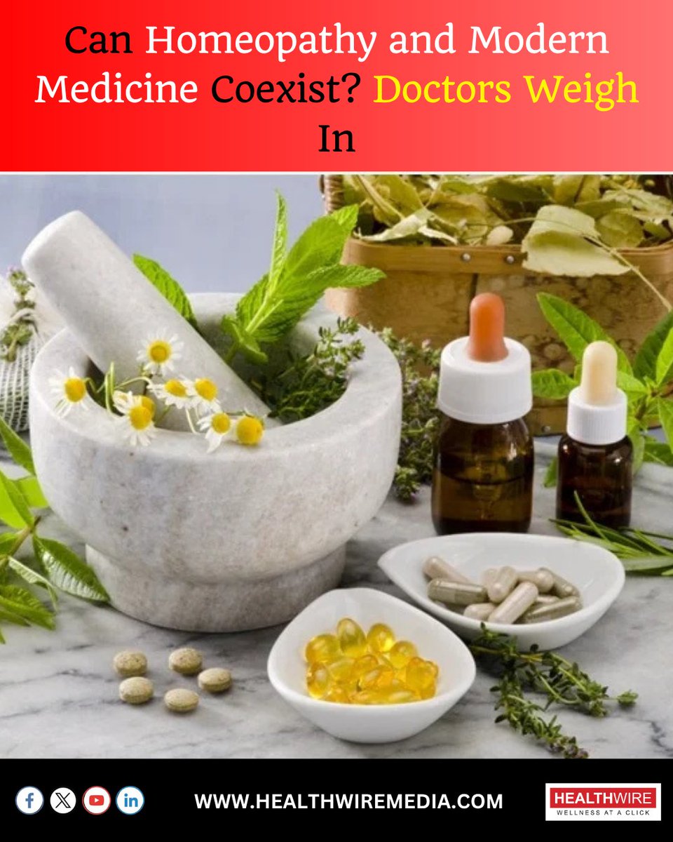 HealthwireMedia's tweet image. Your Health is Our Priority! Stay Updated with Healthwire

#Healthwire #homeopathy #modernmedicine #healthylifestyle #healthbenefits