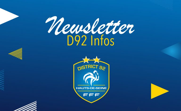 District_92's tweet photo. 📢 𝗡𝗲𝘄𝘀𝗹𝗲𝘁𝘁𝗲𝗿 - 𝗗𝟵𝟮 𝗜𝗻𝗳𝗼𝘀 ⚽️
✨ Retrouvez toute l'actualité du @District_92 :

✅ 𝗘𝘃𝗲̀𝗻𝗲𝗺𝗲𝗻𝘁 : Annulation de la Journée Solidaire
✅ 𝗩𝗶𝗲 𝗱𝗲𝘀 𝗰𝗹𝘂𝗯𝘀 : Conseil consultatif des clubs amateurs : une voix forte pour les clubs https://t.co/E4cGxOBDJC