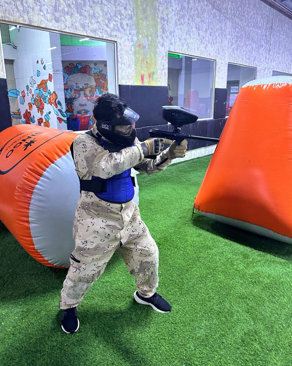 englishindubai's tweet image. Locked, loaded, and ready for action! 🎯 Our ES students had a blast at indoor paintball teamwork, adrenaline, and pure excitement all around! 💥

Who's joining the next round? 😎

 #ESSocial #TeamPlay #PaintballFun #ESExperience #Dubai #ESDubai
