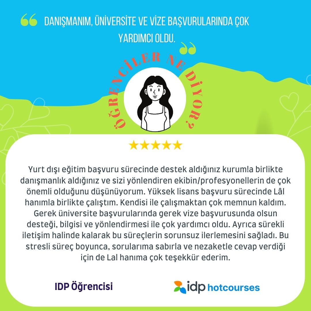 📌 Yurt dışı eğitim yolculuğuna çıkmak isteyen öğrencilerimizin ortak bir noktası var:
Doğru danışmanlıkla her şey mümkün.

🌟 Şimdi sıra sende!
Hayalini kurduğun ülkede eğitim almak istiyorsan:

#YurtdışıEğitim #VizeOnayı #IDPileBaşar #HayalEttiğinHayat #EğitimdeYeniBirSayfa