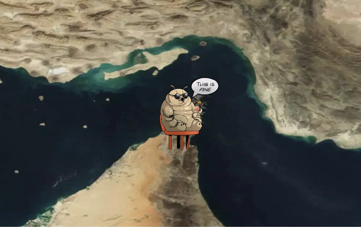GM 🌊

The Strait of Hormuz is under TARDI's surveillance.

Bags protected, vibes uninterrupted🍹