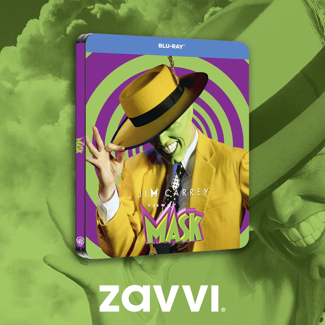 You won't find a steelbook more smokin' hot than this one...

Pre-order The Mask now &gt;&gt;&gt; zavvi.com/blu-ray/the-ma…