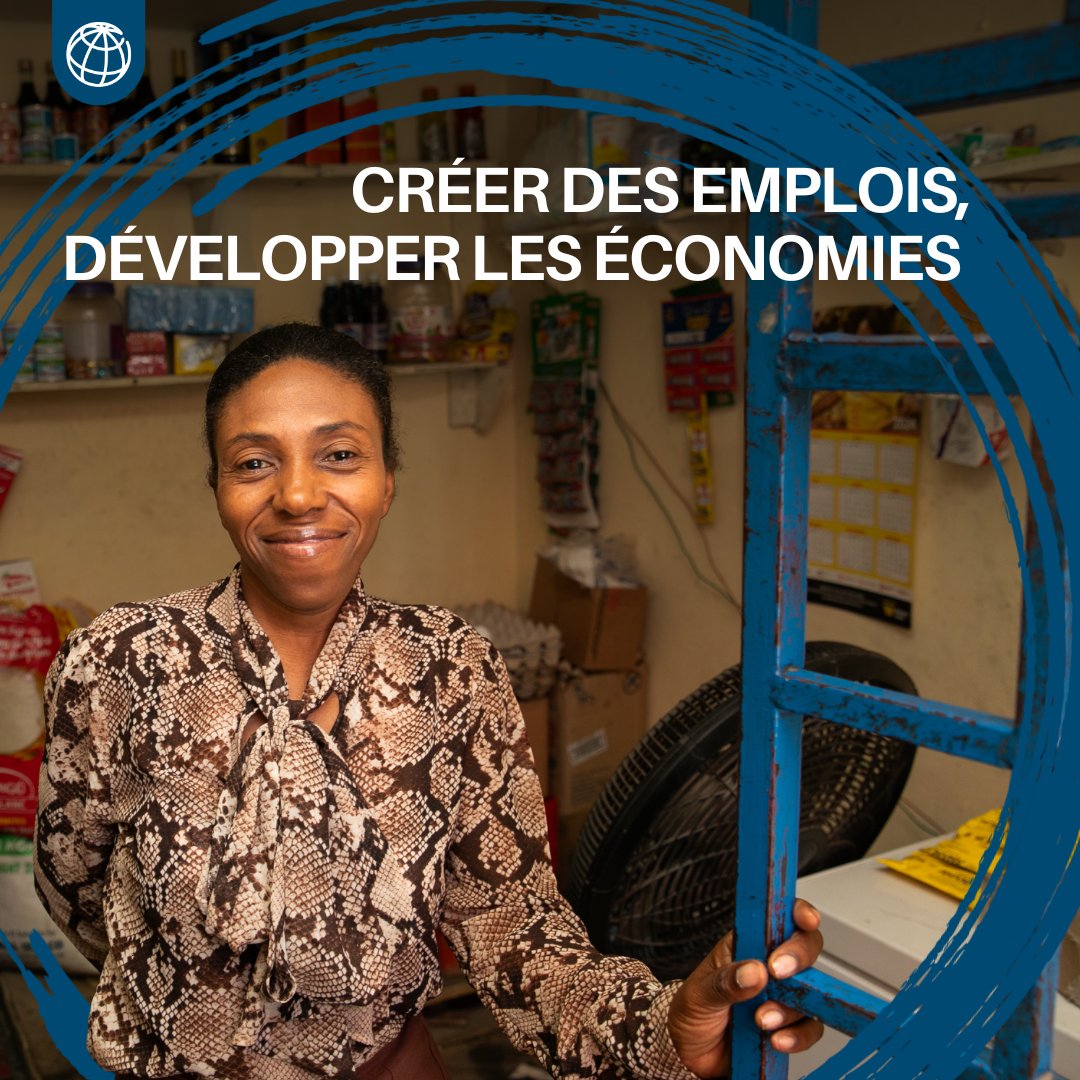 1,2 milliard de jeunes atteindront l'âge de travailler au cours de la prochaine décennie. IFC investit stratégiquement dans des secteurs tels que l'agro-industrie et l'infrastructure pour catalyser la création d'emplois et l'impact économique. wrld.bg/SOME50VF9K9