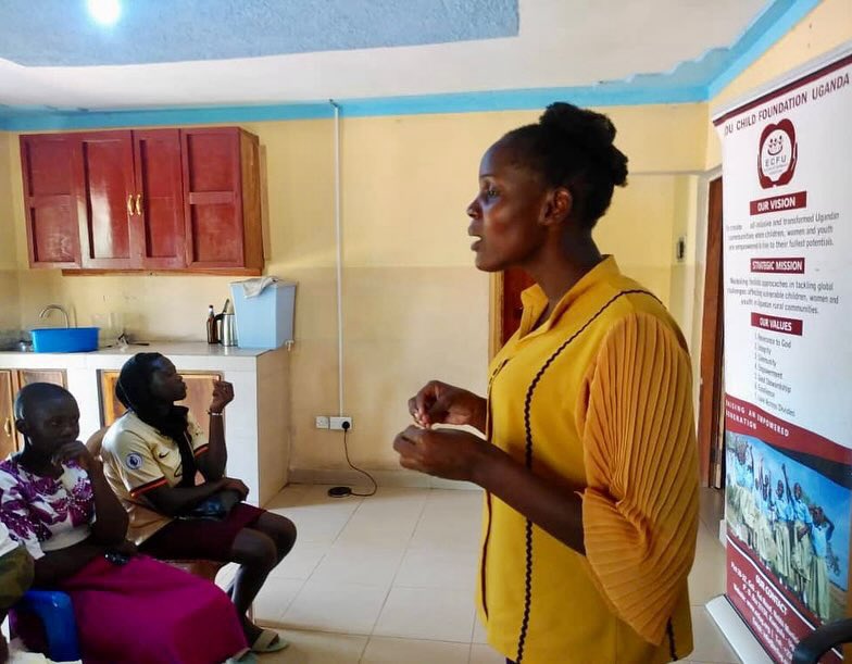 educhildug's tweet photo. We met with some of our WEP women; some of whom are also parents of the JumpStart Academy kids. True transformation happens when the people we serve are at the center of the solutions. Stakeholder engagement is not an afterthought for us, it is the heartbeat of everything we do. https://t.co/EiSU1YN63r