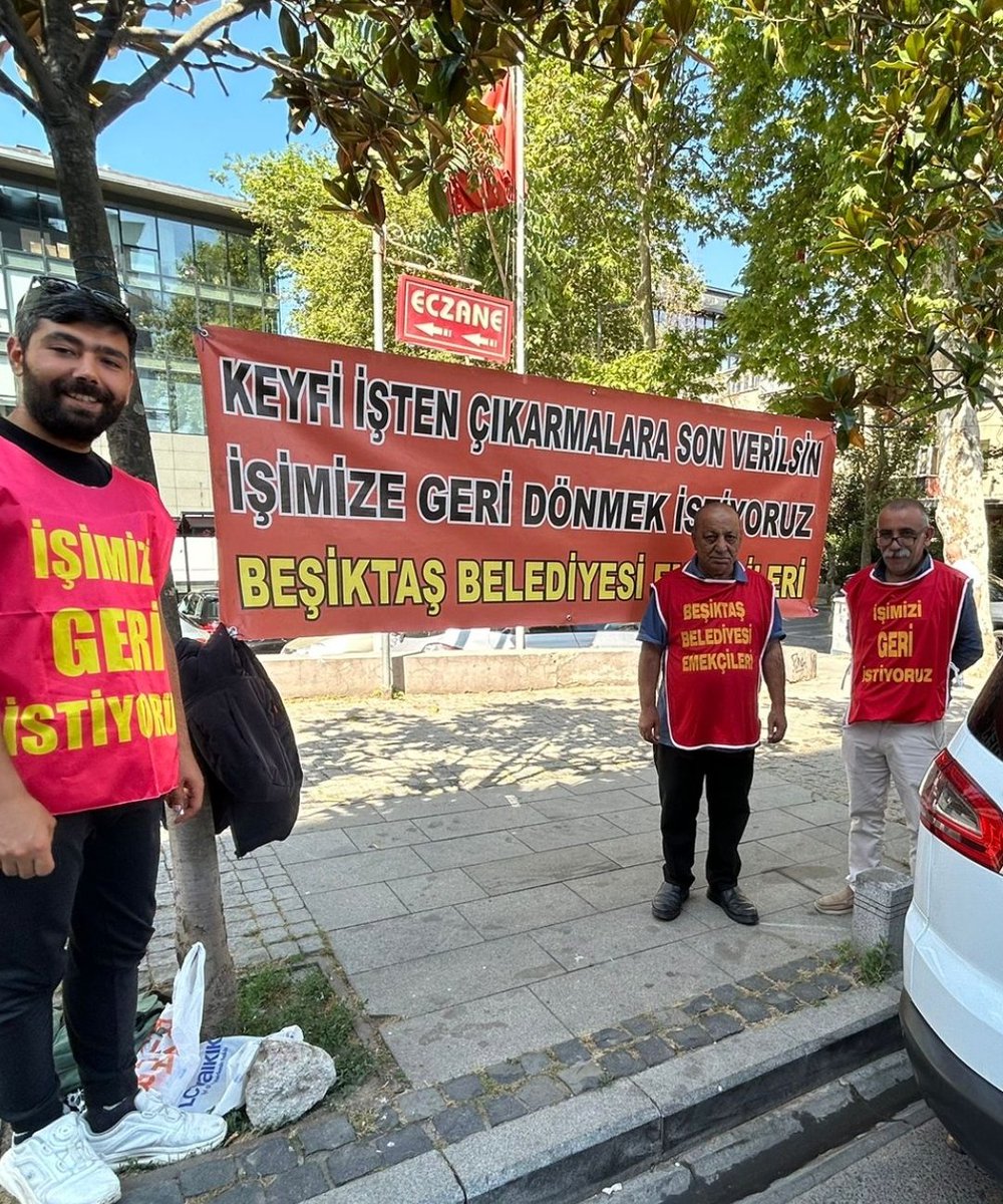 Direnişimizin 6 günü 

Beşiktaş belediyesi 
Emekçileri