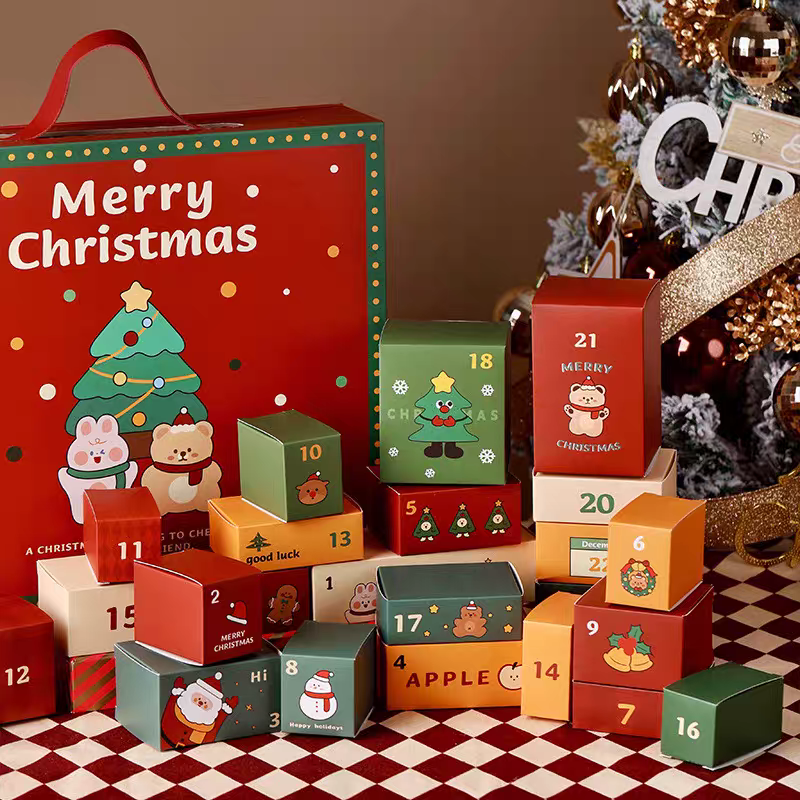 Daisyzhang2024's tweet image. Want to create festive magic in every unboxing?
Our custom Advent Calendar Boxes bring joy 24 times.
🎄 Gate-style opening
🎁 24 mini drawers
✨ Perfect for beauty, snacks &amp;amp; gifts
👉 shorturl.at/wMxAl
#AdventCalendar #GiftBoxDesign #HolidayPackaging #CustomBoxes