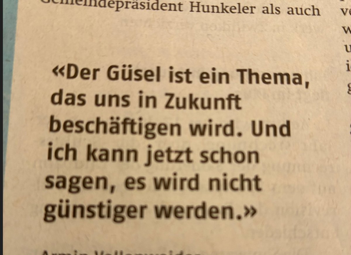 Ob alle verstehen, um was es geht, wenn in der Zeitung von „Güsel“ die Rede ist? Und ob man weiß, was ein Güselbus ist? Beginnen wir mit dem Wort Güsel. Varianten dazu sind Abfall/Müll. Und woher kommt dieses seltsame Wort? Mehr dazu hier: srf.ch/audio/schwiiz-…