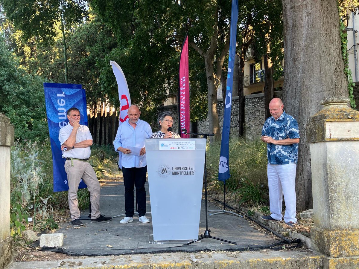 V_Verdier_IRD's tweet photo. Félicitations à @umrMARBEC pour ses 10 ans d'excellence scientifique et d'engagement pour la préservation de l'#Océan🎂Une décennie de travail collectif, de partenariat &amp; de passion
Ensemble, cap sur une #COP1 pour l'Océan pour relever les défis futurs &amp; assurer sa durabilité🌊 https://t.co/0pZV6HriRN