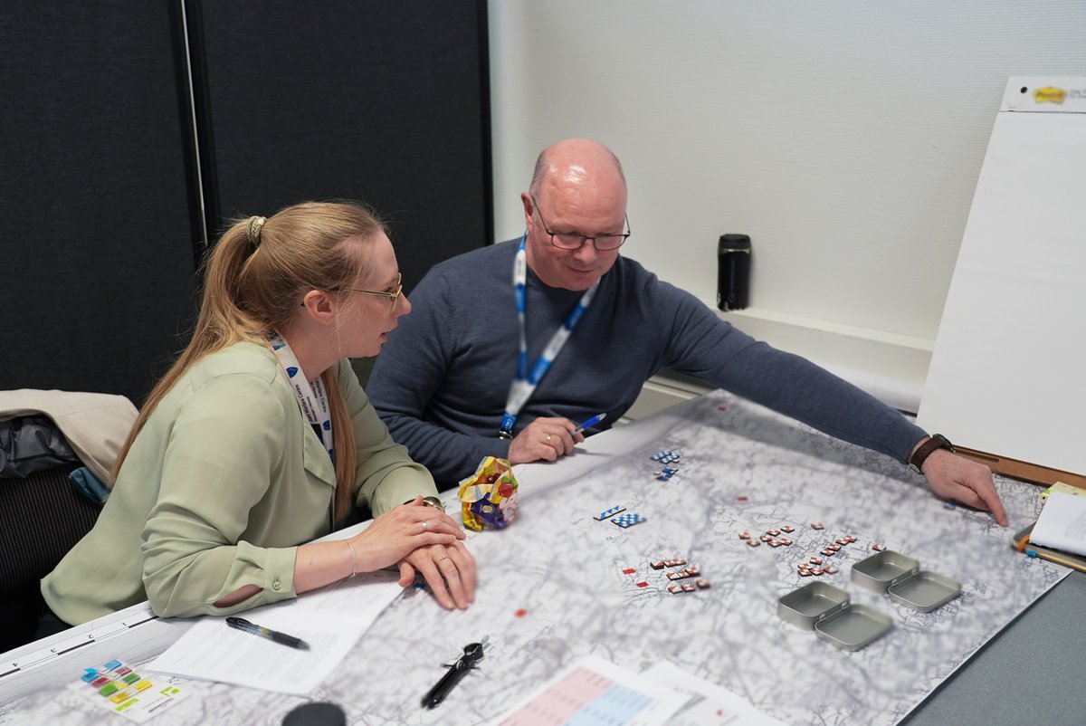 NATO Joint Warfare Centre (@nato_jwc) on Twitter photo Prussian #Kriegsspiel at <a href="/NATO_JWC/">NATO Joint Warfare Centre</a>: Last week, the JWC hosted University of Würzburg's 🇩🇪 Conflict Simulation Group to facilitate a #wargame on the Prussian #Kriegsspiel – the world’s first professional wargame. The aim was to learn from history through the 19th century wargame’s Prussian #Kriegsspiel at <a href="/NATO_JWC/">NATO Joint Warfare Centre</a>: Last week, the JWC hosted University of Würzburg's 🇩🇪 Conflict Simulation Group to facilitate a #wargame on the Prussian #Kriegsspiel – the world’s first professional wargame. The aim was to learn from history through the 19th century wargame’s
