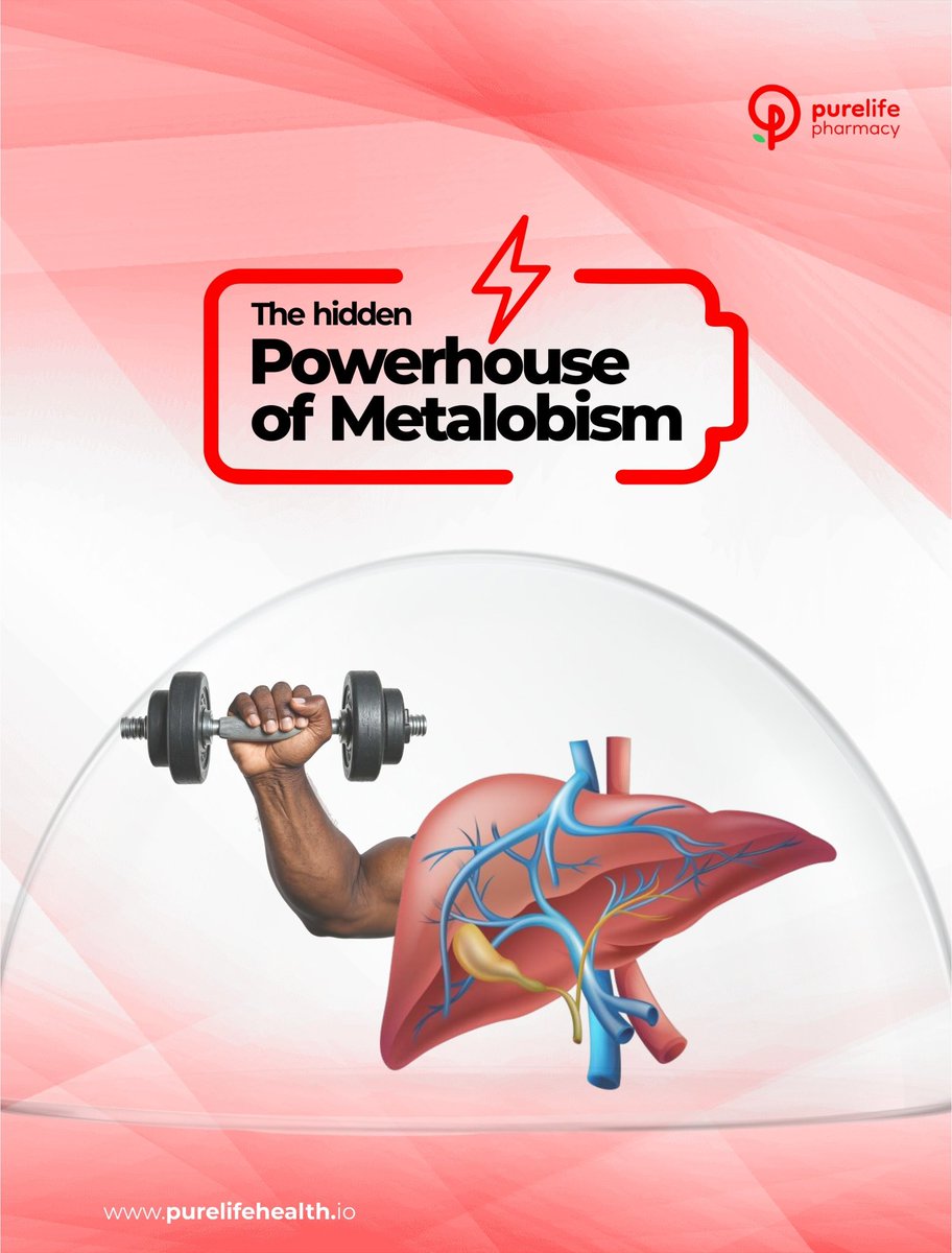 PurelifeNg's tweet image. Your liver is the hidden powerhouse of metabolism working tirelessly to detoxify, regulate blood sugar, break down fats, and keep your body in balance.
#purelifehealth #retailexcellence #pharmacyinlekki #purelifepharmacy #liver