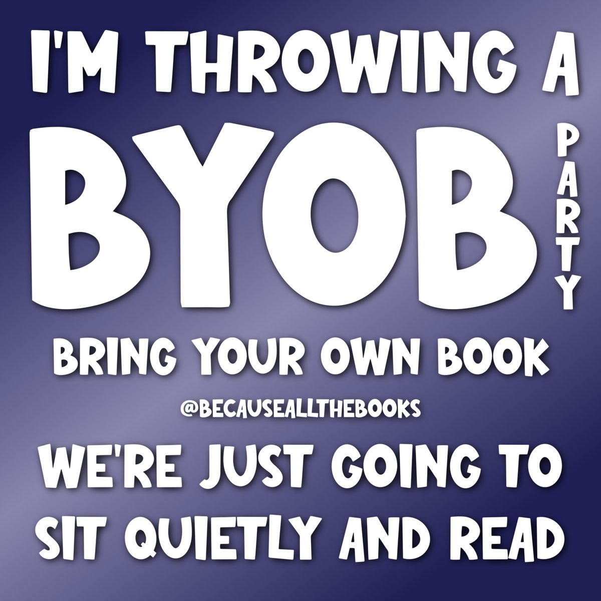 Now this is my kind of party!