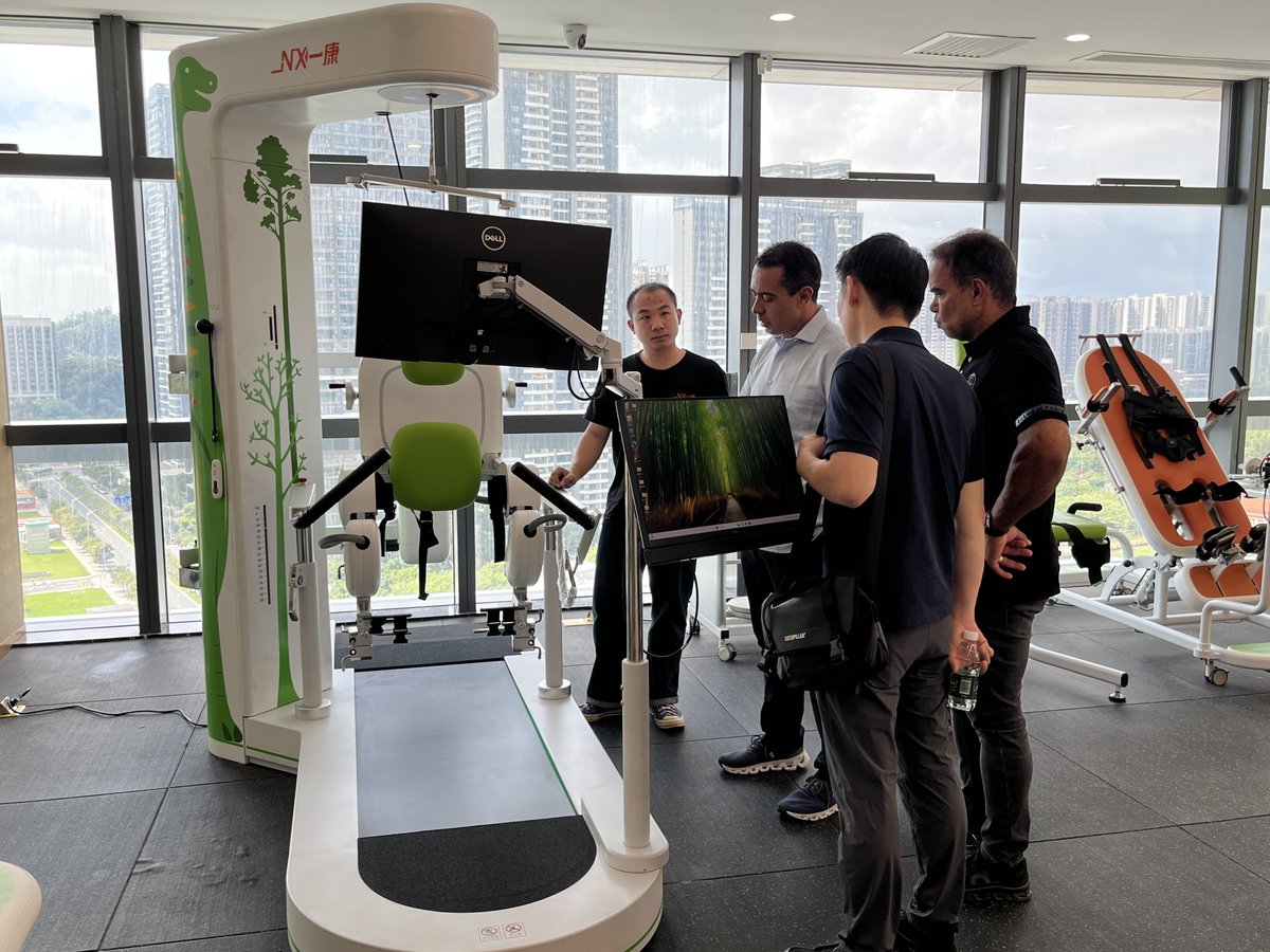 ✨Warmly welcome our esteemed clients from Brazil! Let’s create something great together! ☕✨

💌Join us here👉yikangmedical.com

#GlobalClients #Brazil #ClientVisit #FutureCollabs #rehabilitation #rehab #RehabTech #rehabrobots #gaitrobot #robotics #rehabilitationequipment