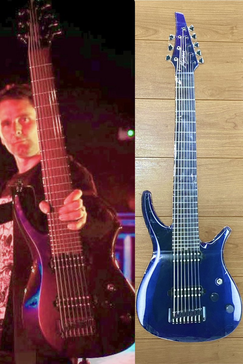 popit1998's tweet photo. Museのマシューが新曲「Unrevelling」で使用してるManson Guitarの8弦ギター、Midnight Purple Oryx 8の紙ギター!
Q33. Manson Guitar Midnight Purple Oryx 8
#MUSE #MatthewBellamy #MansonGuitar #紙ギター #PaperGuitar #ペイパーギター https://t.co/Uc2tYQjaWY