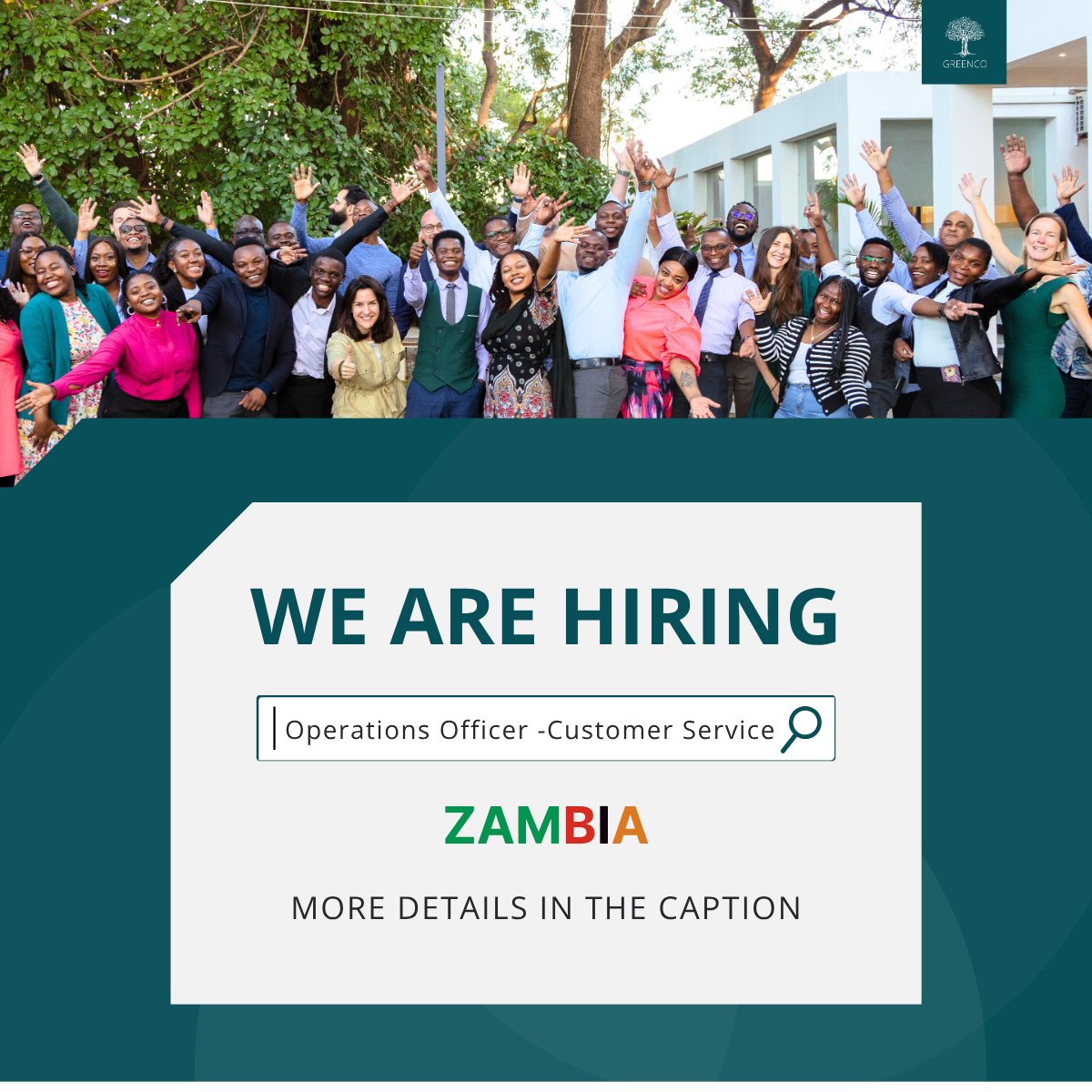 We are Hiring! 

Read more: 
greenco.bamboohr.com/careers/63